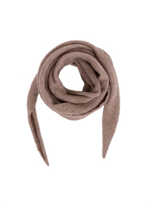 Misty knit scarf Beige Melange Neo Noir 